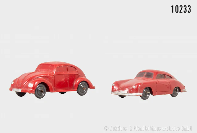 Märklin H0 Fahrzeuge, 860/3.1 und 860/2.1 (Fenster teils bemalt), sonst Z 1