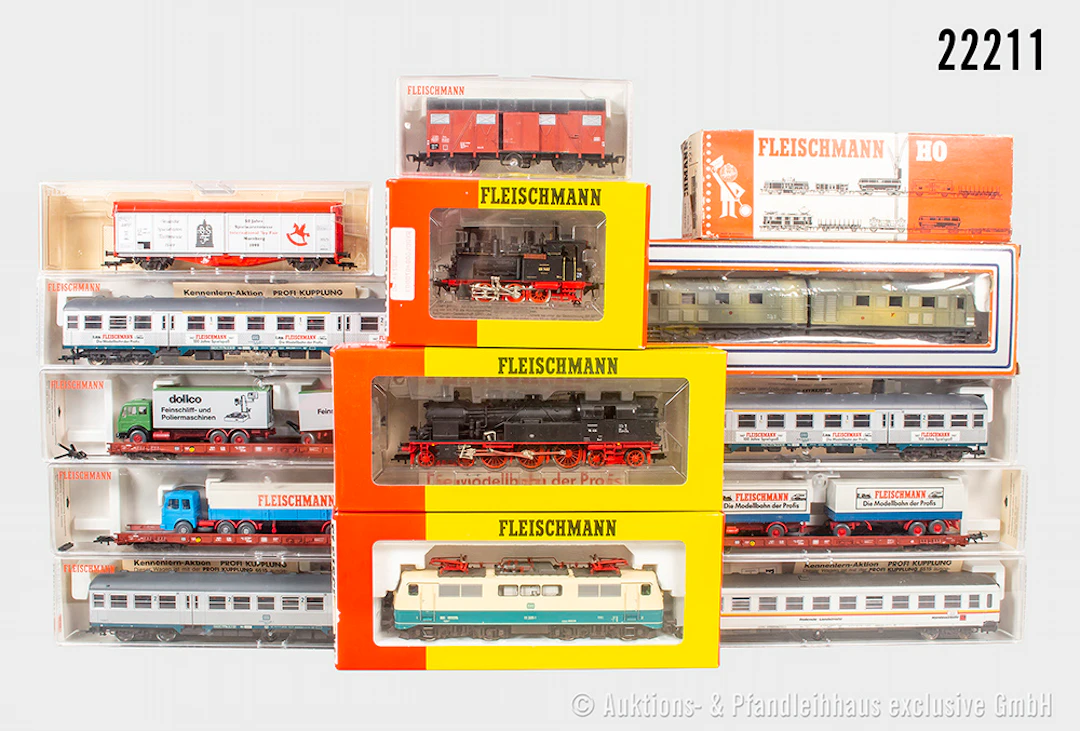 Fleischmann/Lima H0: 4078 Dampflok, DB, BN 78 434 & 4010 Dampflok