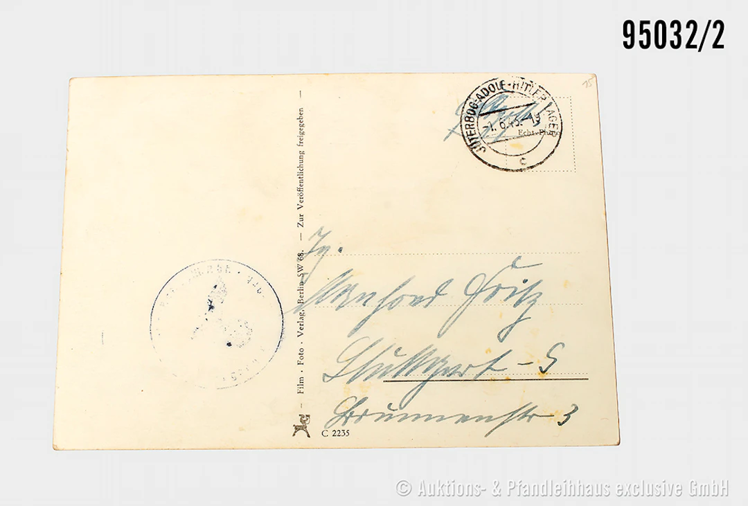 Ritterkreuzträger Postkarte, Film-Foto-Verlag, Eichenlaubträger Leutnant