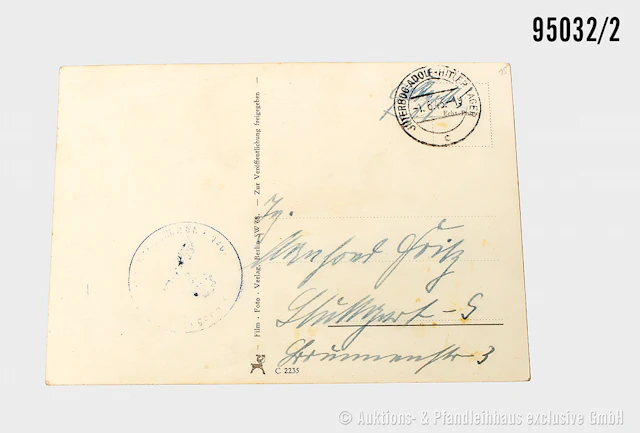 Ritterkreuzträger Postkarte, Film-Foto-Verlag, Eichenlaubträger Leutnant