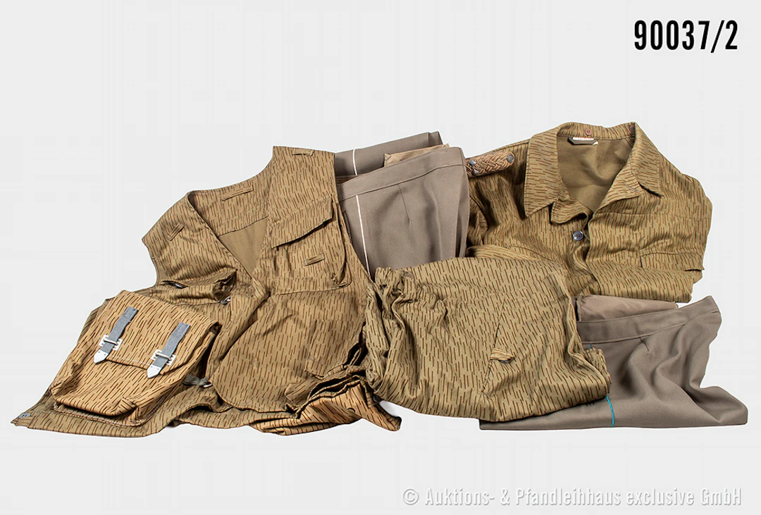 NVA Konv. u.a. wattierte Flieger-Kombination, Felddienstuniform Winter