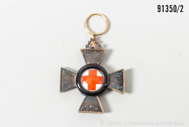Bayern Verdienstkreuz für die Jahre 1870/71, teilw. Emailschaden