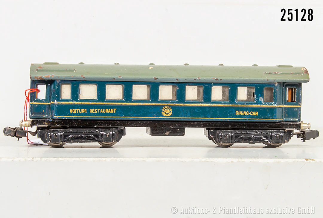 Märklin H0: 342J Speisewagen, CIWL, KK, offene Stirnseiten, Z 3