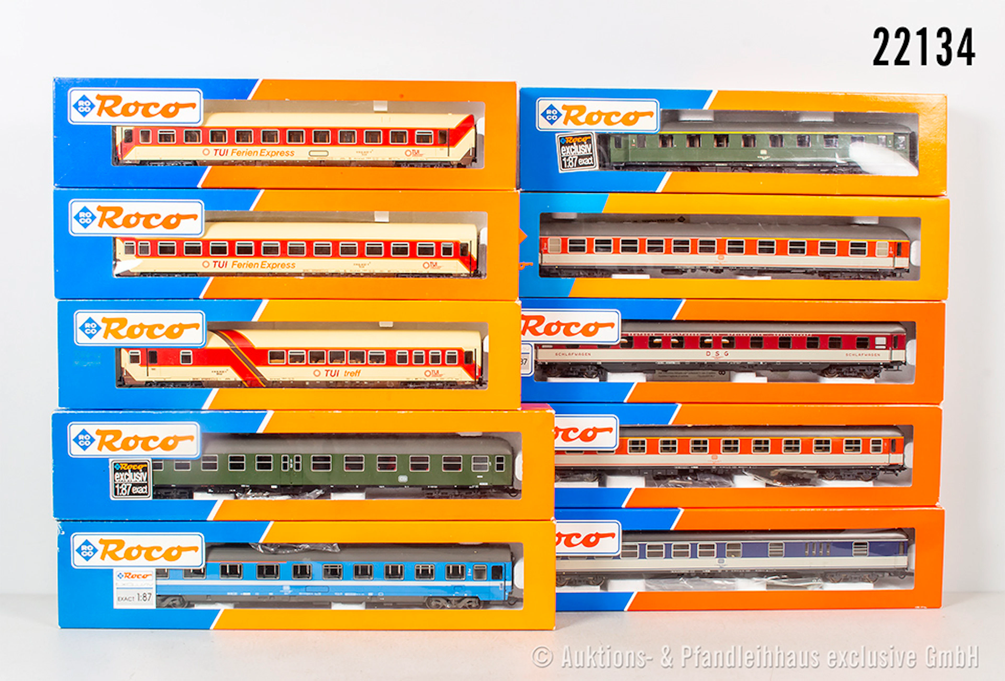 Roco H0: Reisezugwagen, DB, Z 1-2, OVP