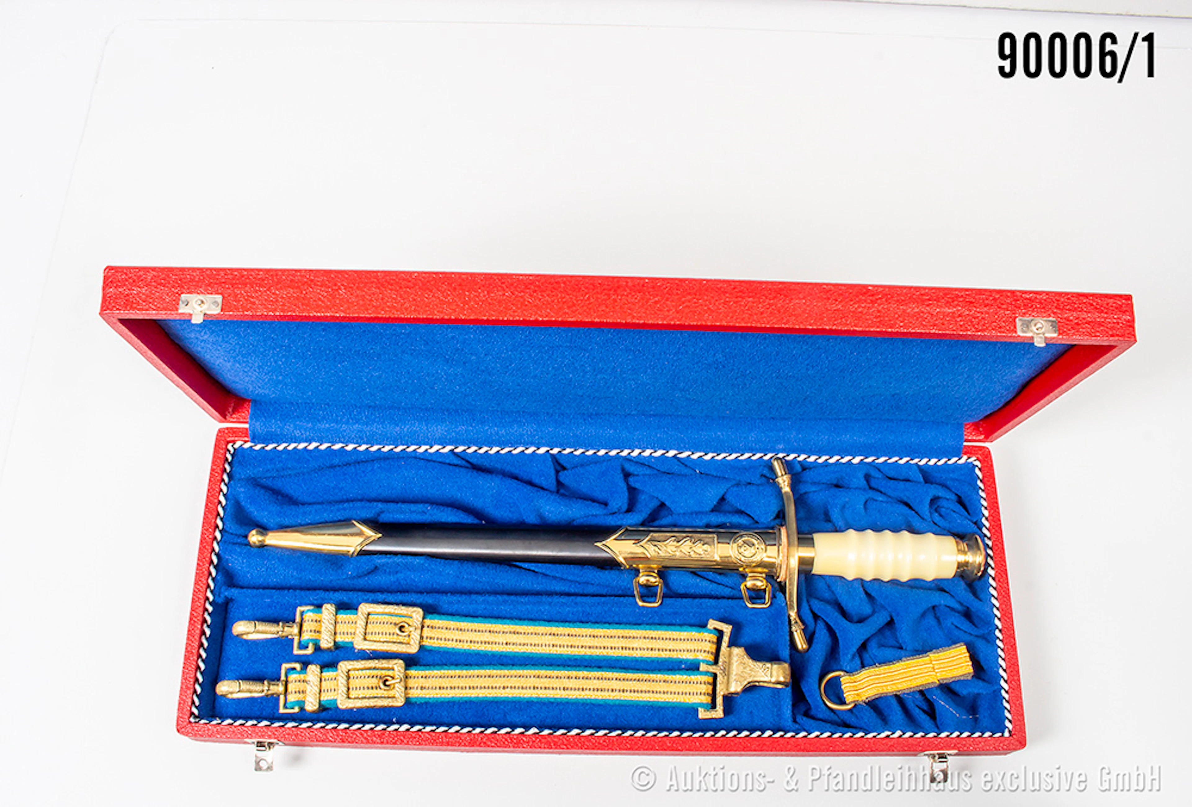 NVA-Generalsdolch der Luftstreitkräfte, Klingen-Nr. "03199", dazugehörige