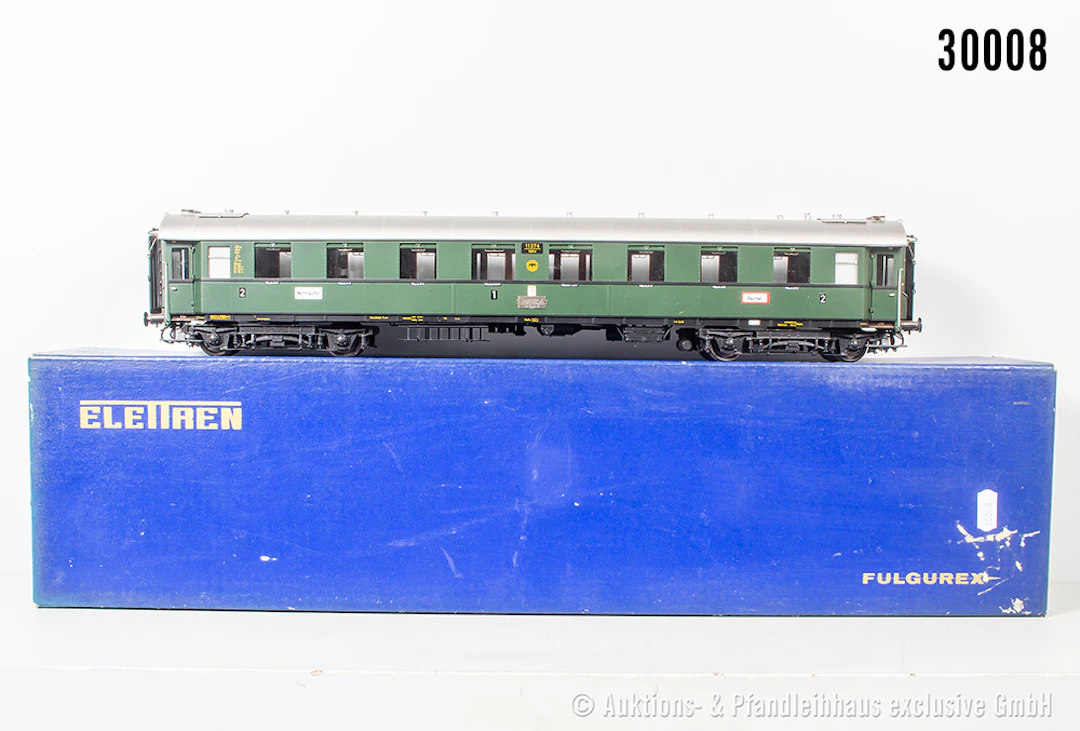 Fulgurex Spur 0: Abteilwagen, DRG, BN 11374 Halle, limitiert 28/50