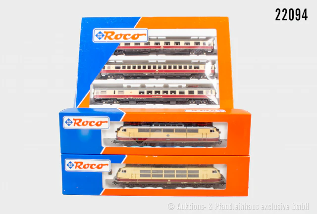 Roco H0 TEE-Reisezug: 43839 E-Lok, DB, BN 103 240-8 (n.A.d.E. digit.)