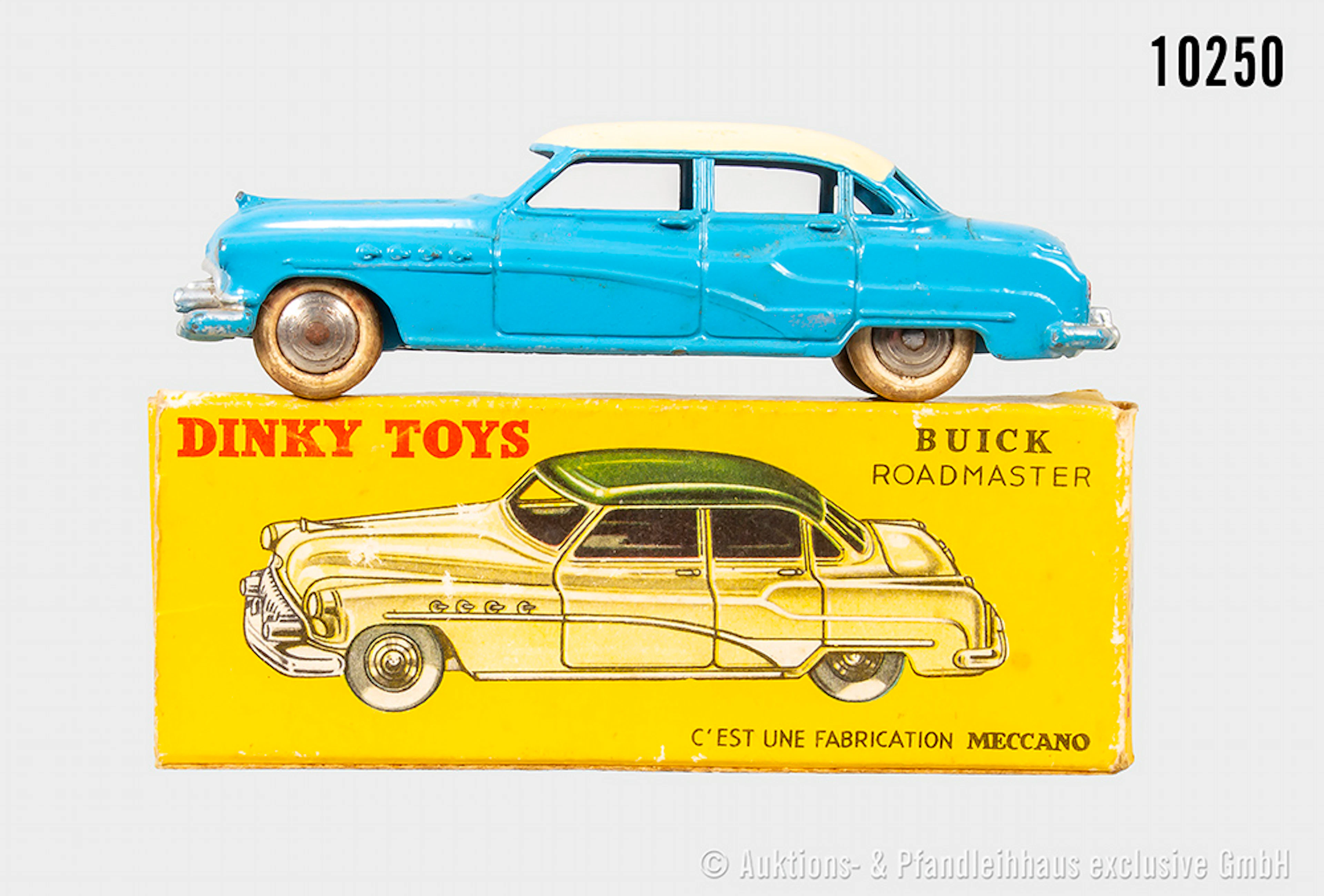 Dinky Toys 24 V Buick Roadmaster, Metall, 1:43, Z 2, OVP mit Lagerspuren
