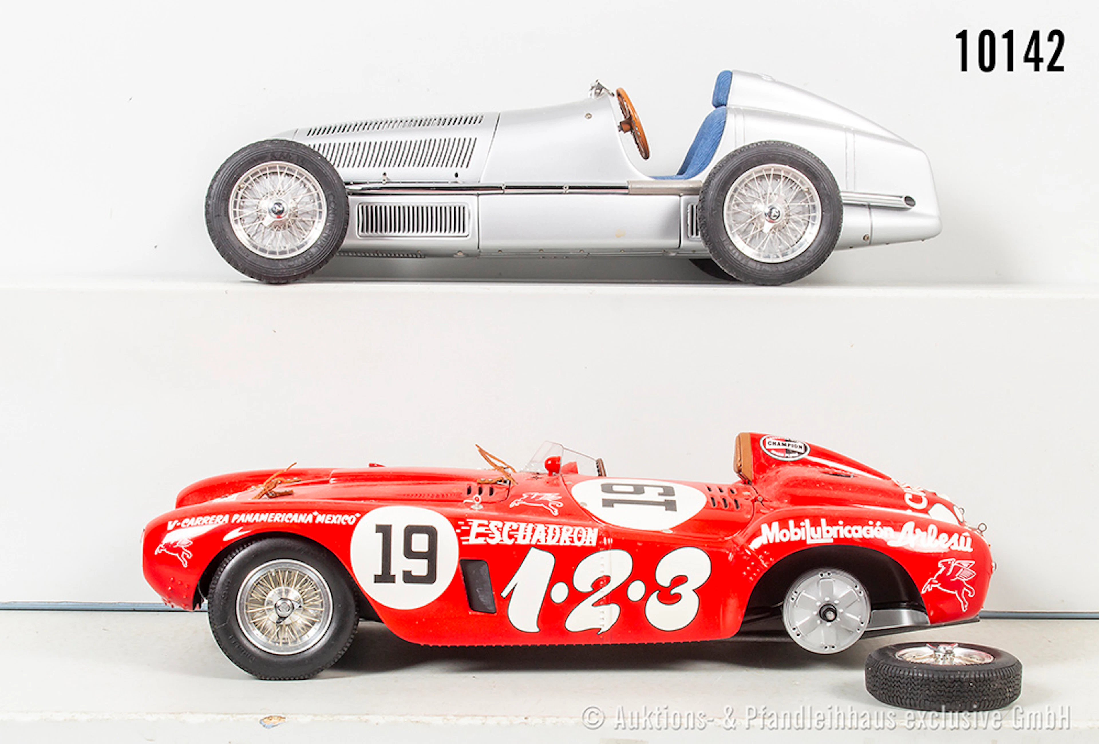 CMC/ RBR Models Modellfahrzeuge, Rennwagen, Ferrari 375 Plus (Startnummer