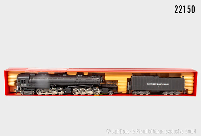 Rivarossi H0: 1248 Dampflok, Southern Pacific, BN 4274, Z 1, OVP