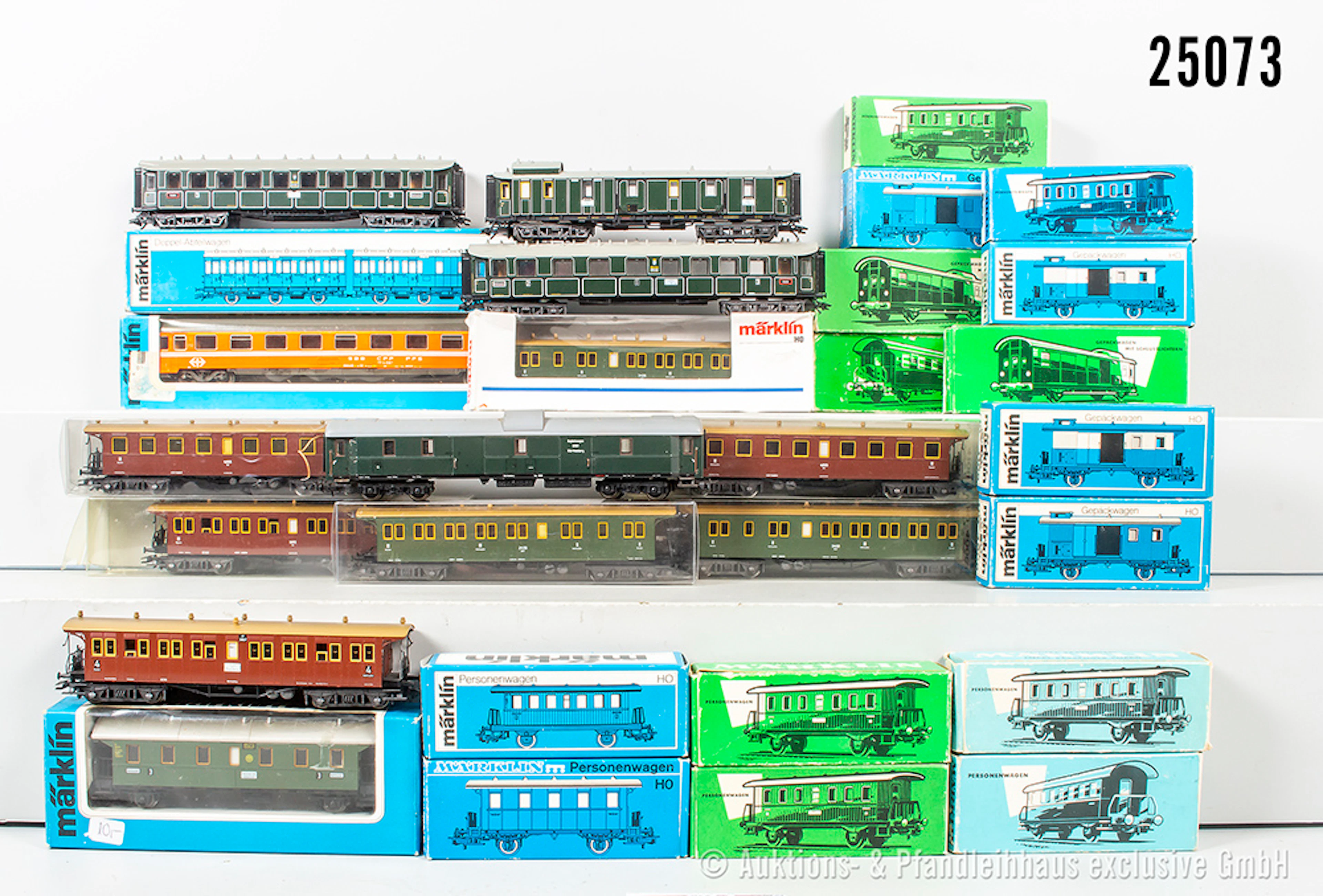 Märklin H0 Reisezugwagen, u.a. Länderbahnen/DRG: u.a. 4211, 4101