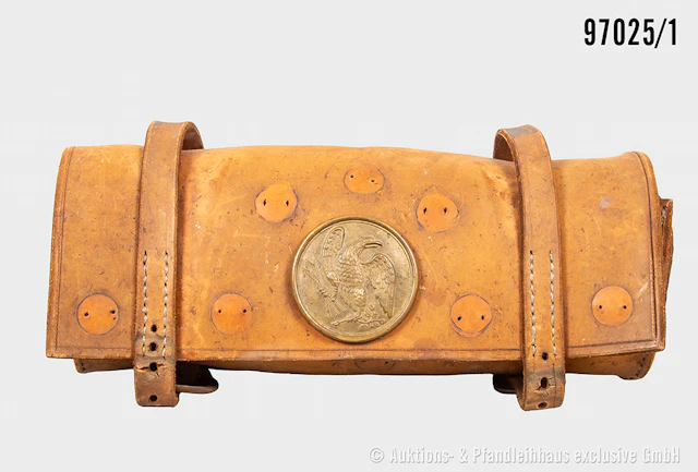 US-Satteltasche der Federal Army, vermutl. vor dem Bürgerkrieg, mehrere
