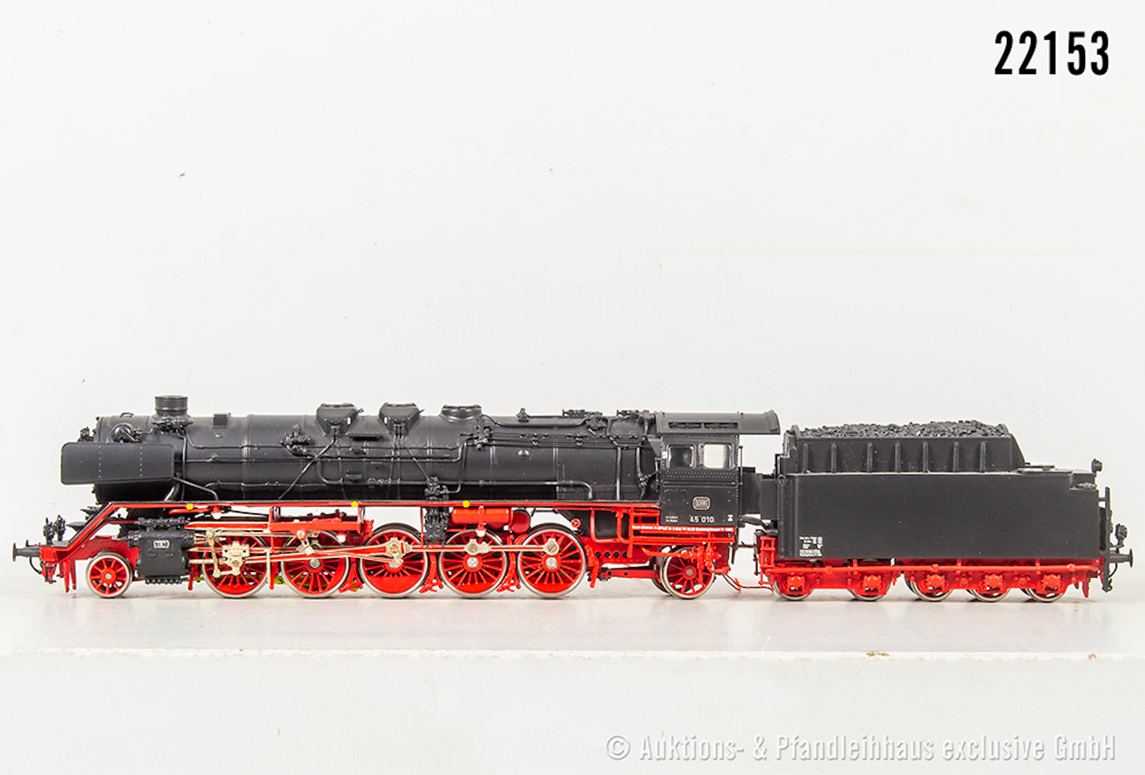 Model Loco H0: 263FK Dampflok, DB, BN 45 010, Z 1-2