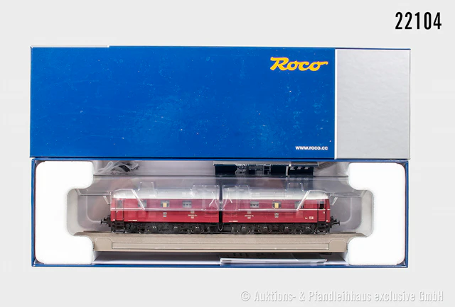 Roco H0: 70116 Doppel-Diesellok, DB, BN V 288 002-9, digital/Sound, Z 0-1, OVP