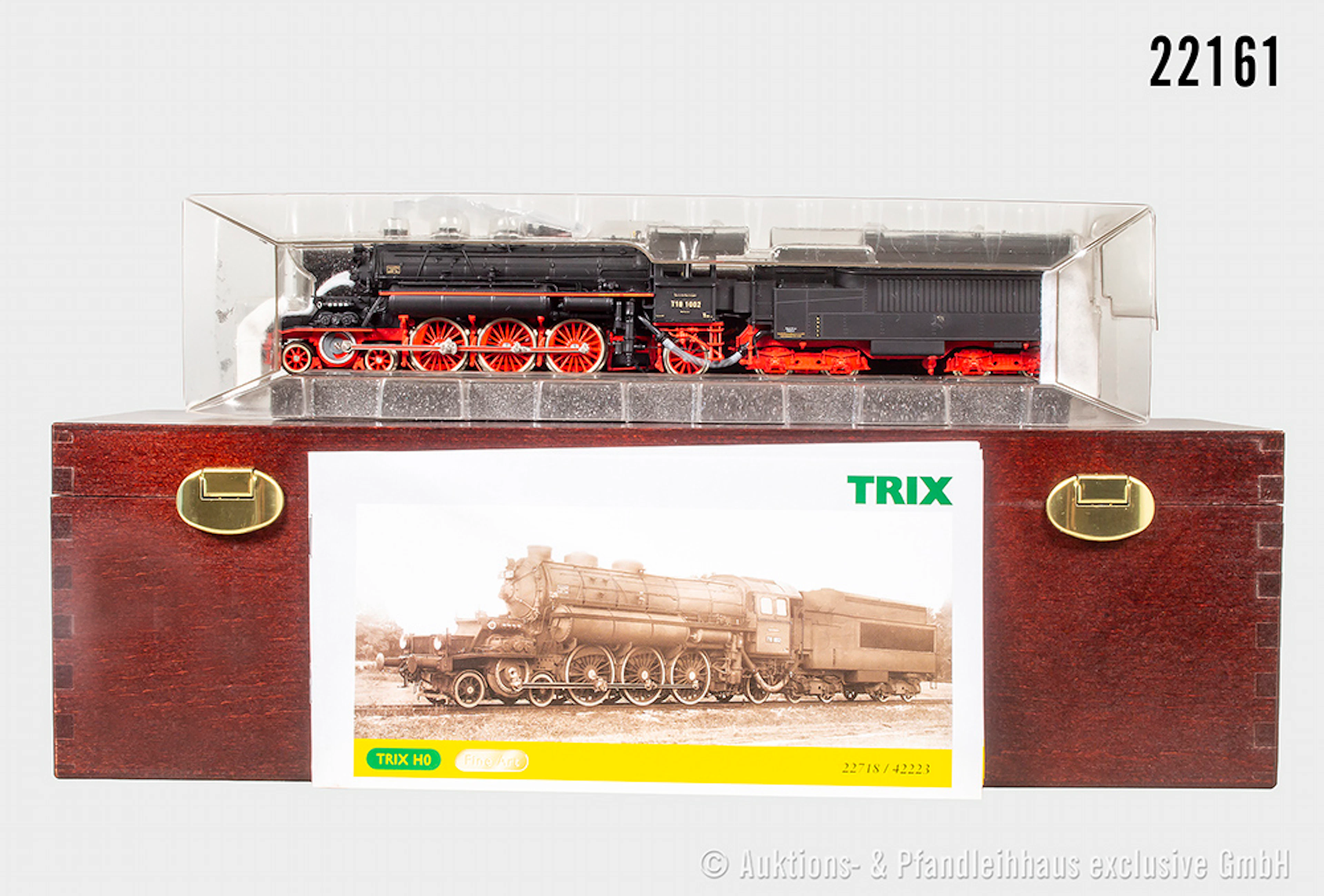 Trix Fine Art H0: 42223 Turbinen-Schlepptenderlok, DRG, BN T 18 1002
