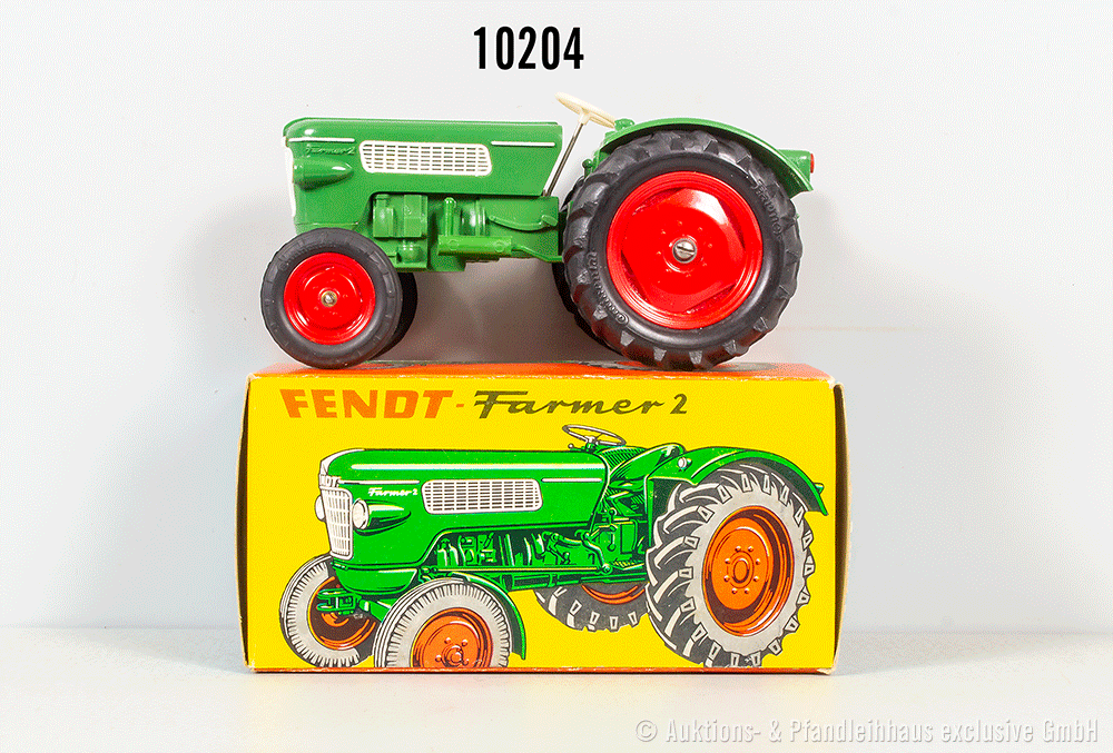 Cursor, Fendt Traktor Farmer 2, Kunststoff, Western Germany, L 15,5