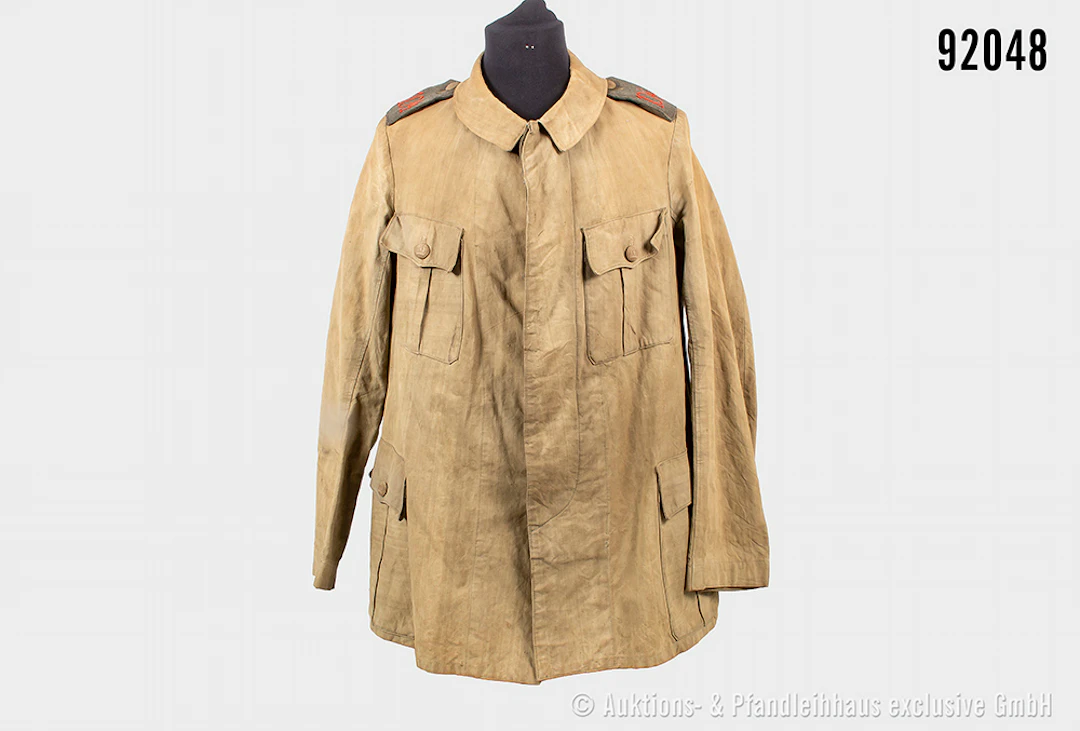 Sachsen feldgrauer Sommerrock für Mannschaften, vom Infanterie-Regiment