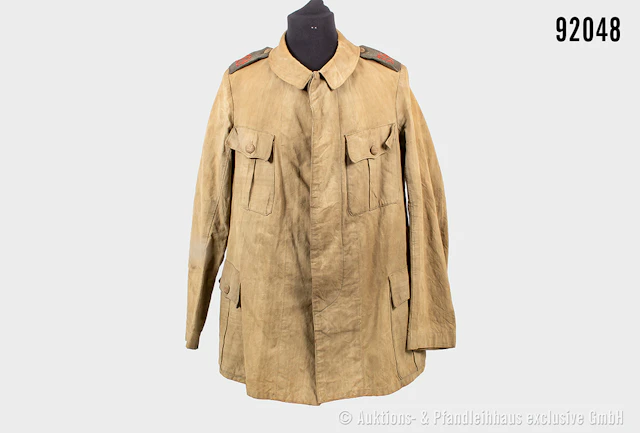 Sachsen feldgrauer Sommerrock für Mannschaften, vom Infanterie-Regiment