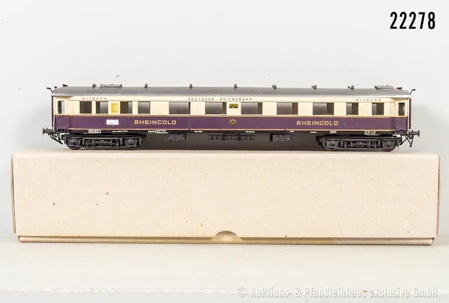 Heinzl H0: "Rheingold"-Wagen, DRG, BN 10708, Faltbalken liegt bei, Z 2