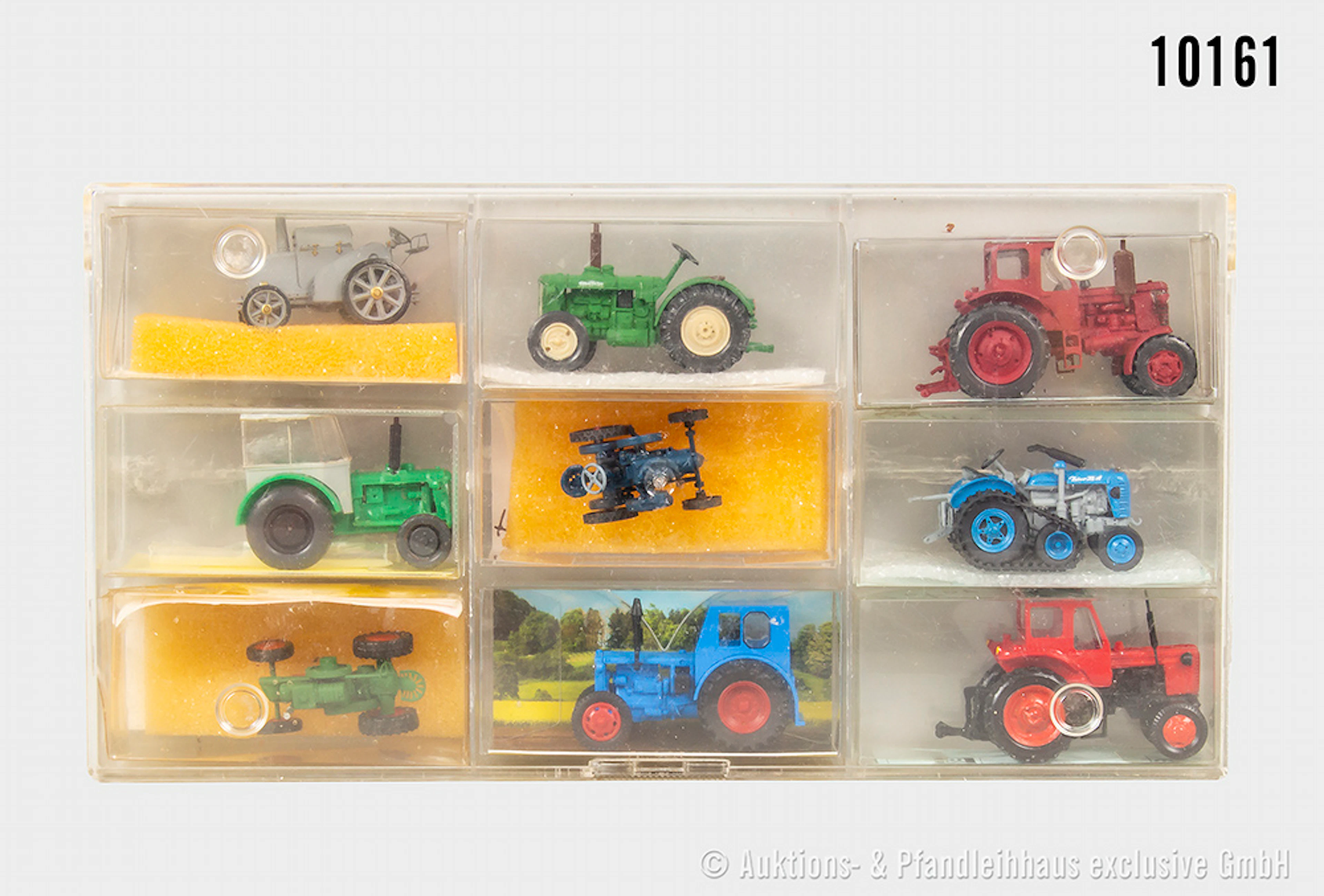 Konv. Modellfahrzeuge, Traktoren, Kleinserienmodelle, Kunststoff