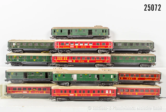 Märklin H0 Reisezugwagen: 2x 346/1, 5x 346/2, 346/3, 3x 346/4, 346/5