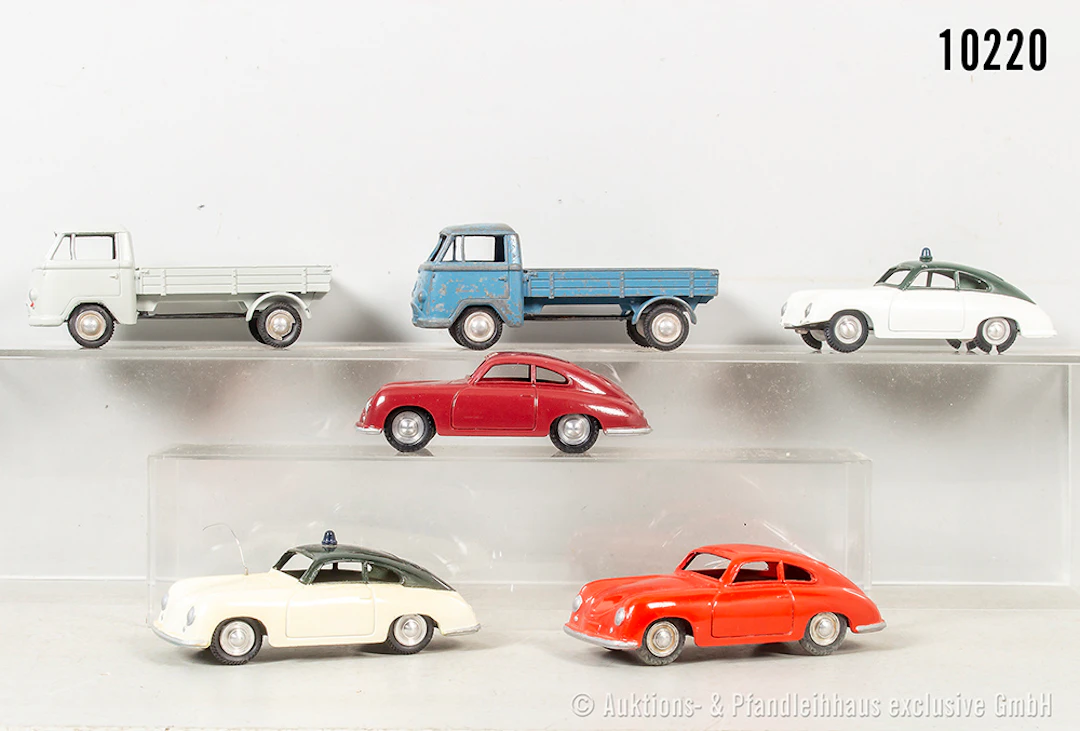 Märklin Modellfahrzeuge, Porsche und 8026 Tempo Hochlader, Metall