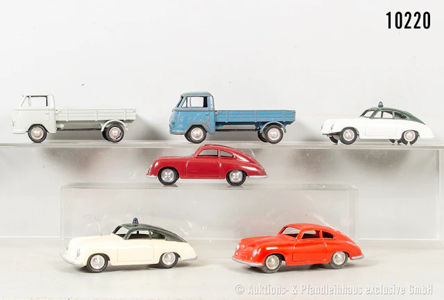 Märklin Modellfahrzeuge, Porsche und 8026 Tempo Hochlader, Metall
