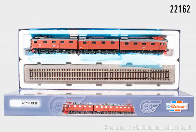 Roco H0: 63756 3 tlg. E-Lok, LKAB, BN 976/977/978, DSS, Z 0-1, OVP