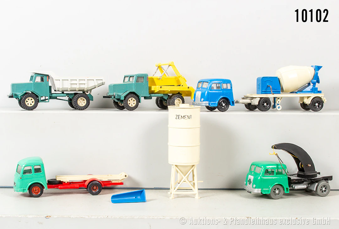 Siku Plastik Modellfahrzeuge, L bis ca. 14 cm, Z 1-3