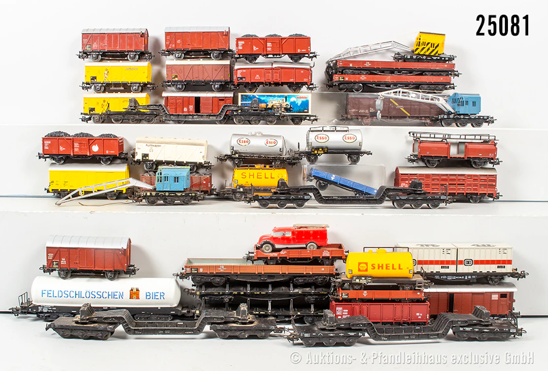 Märklin H0: ca. 40x Güterwagen, Z 2-3
