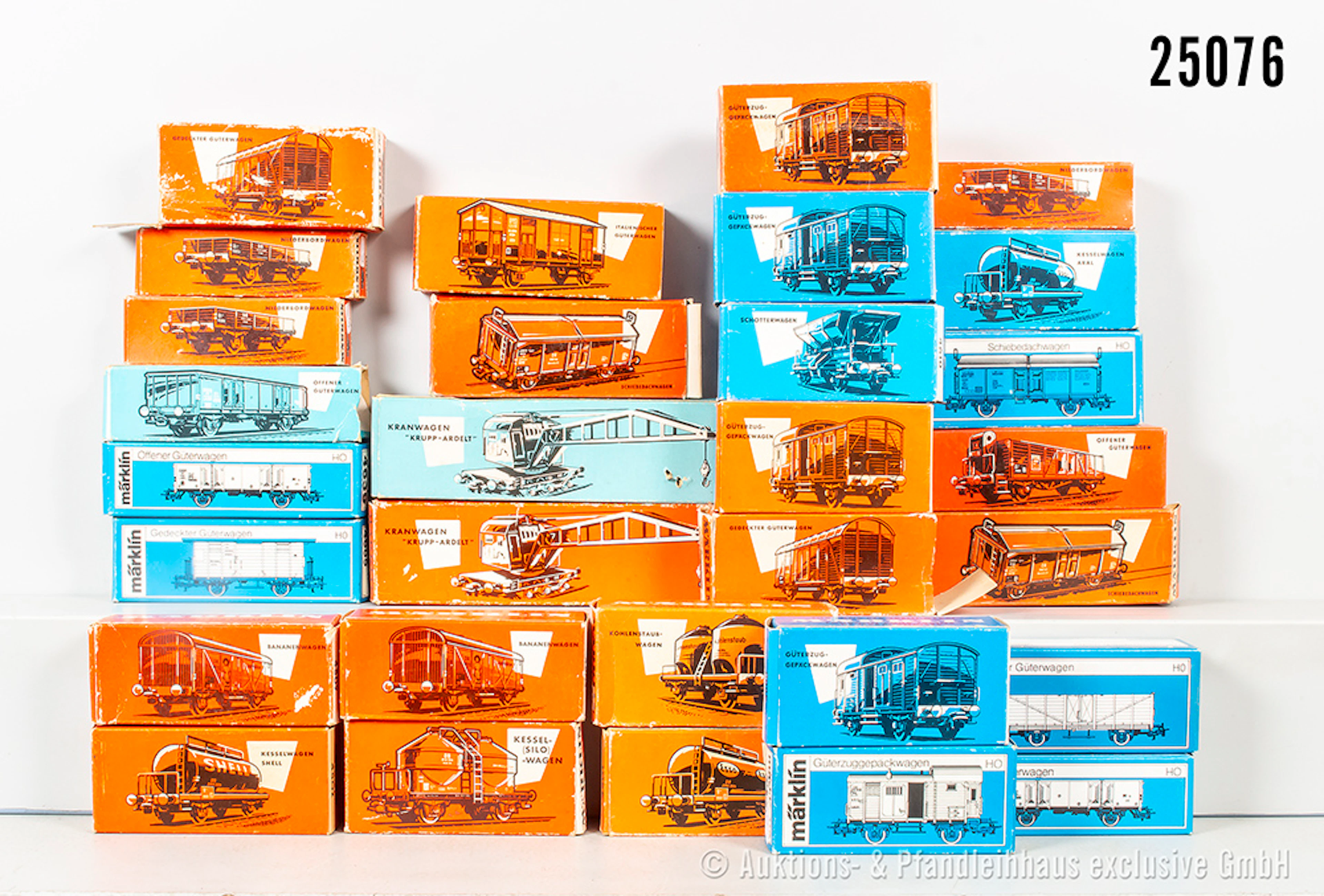 Ca. 30x Märklin H0 Güterwagen: u.a. 4500, 4699, 4610, 3x 4600, 4681
