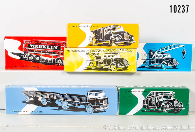 Märklin Replika Fahrzeuge, 18023, 18031, 18035, 18038, 18039 und 18080