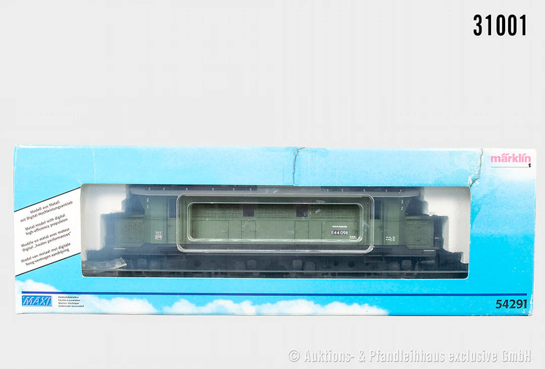 Märklin digital Spur 1: 54291 E-Lok, DB, BN E44 098, Sound, Z 0-1, OVP