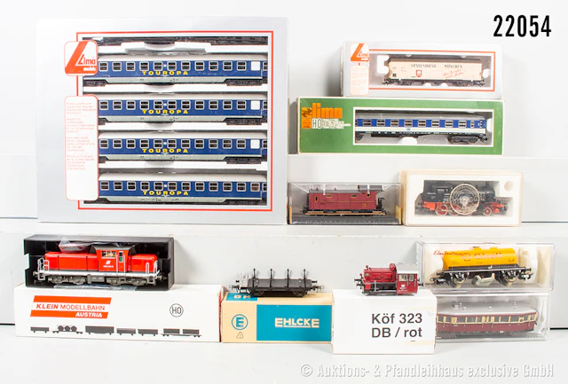 H0 versch. Hersteller, u.a. Klein MB, Lima: 0522 Diesellok, ÖBB, BN