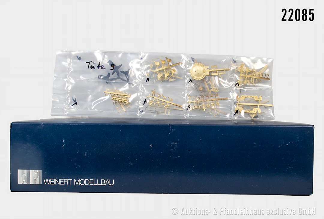 Weinert H0: 4149 Messing-/Druckguss-Bausatz Schlepptenderlok, BR 01.10