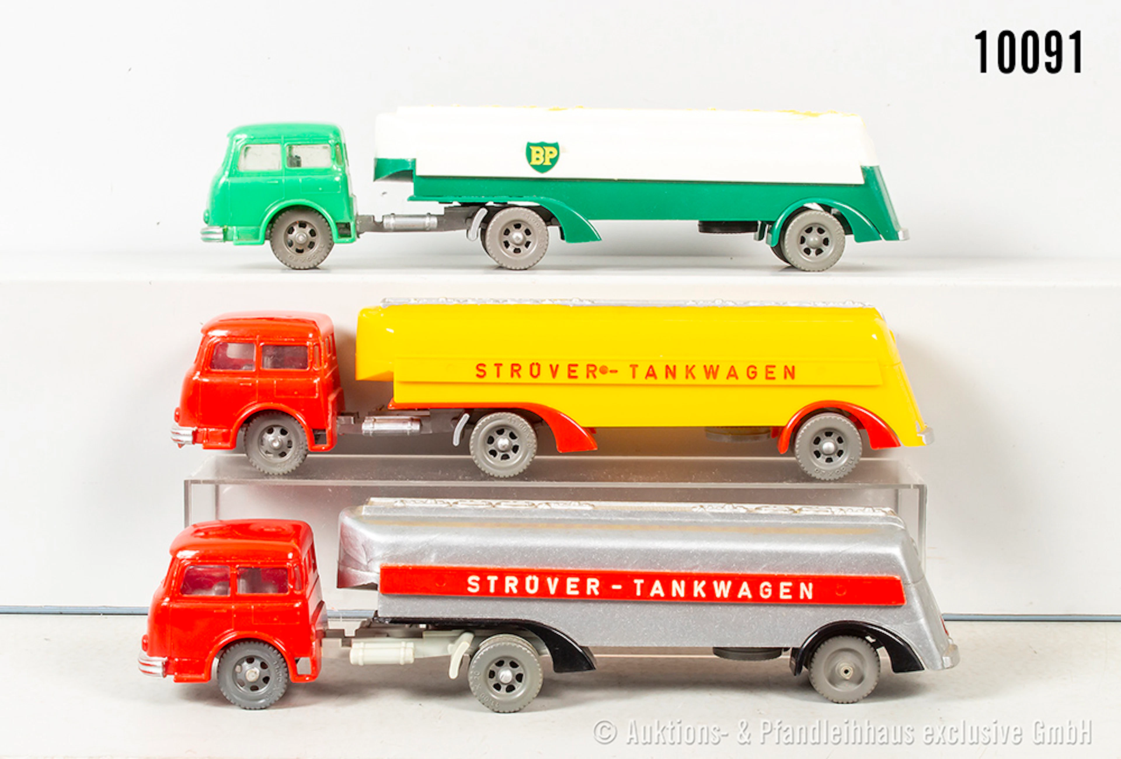 Siku Plastik Sattelschlepper, unterschiedliche Ausführung, 1x BP