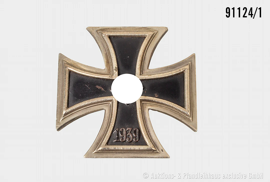 EK 1 1939, guter Zustand mit Alters- und Tragespuren