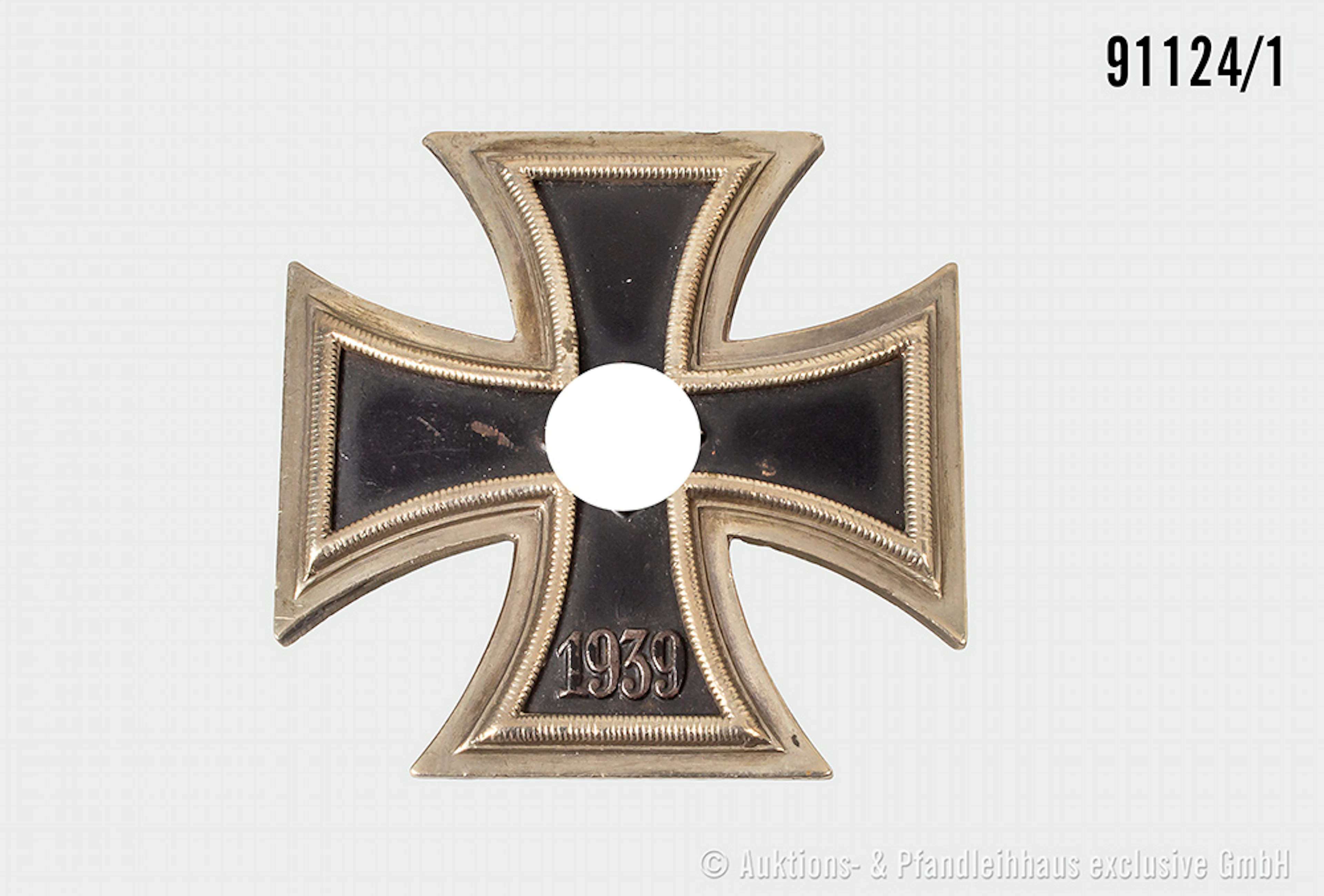 EK 1 1939, guter Zustand mit Alters- und Tragespuren