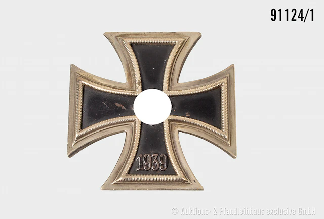 EK 1 1939, guter Zustand mit Alters- und Tragespuren