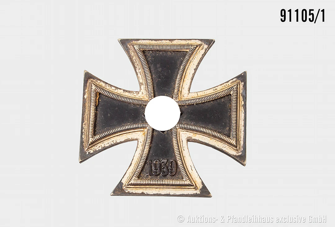 EK 1 1939, guter Zustand, mit Altersspuren