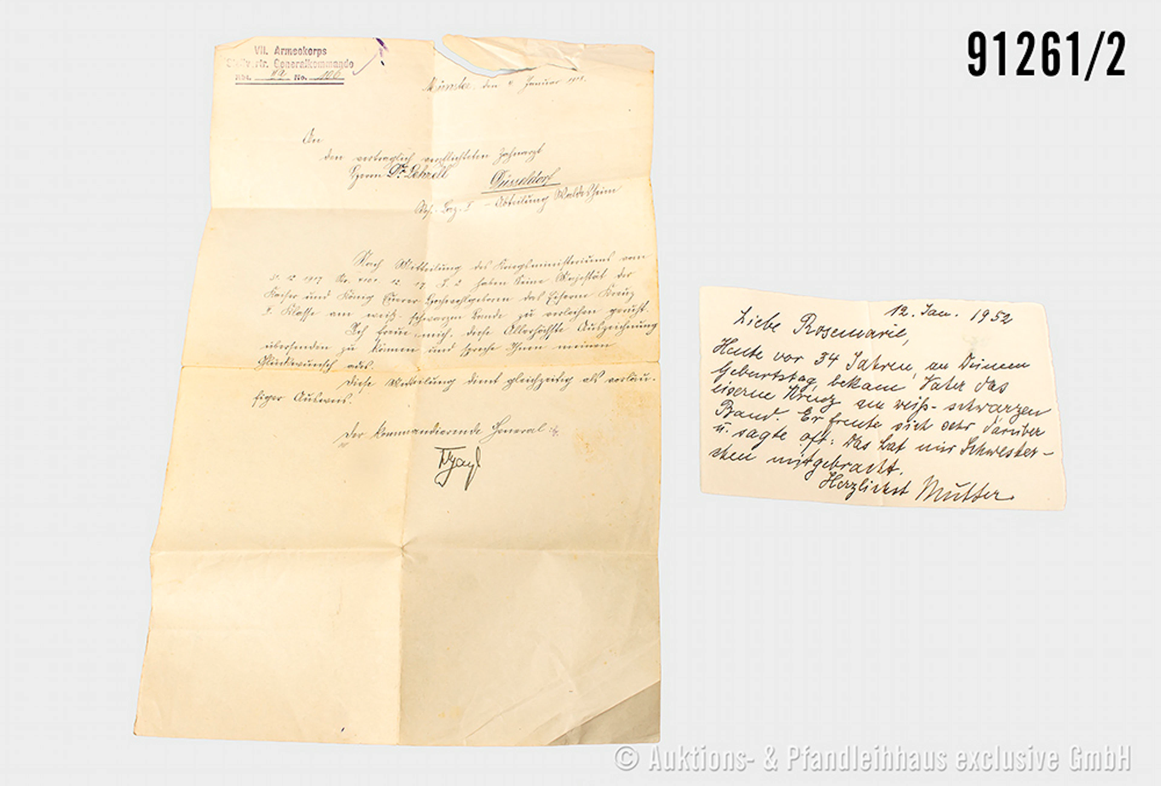 aus dem Nachlass eines Zahnarztes, 3er Frackspange EK 2 1914 am Nichtkämpferband