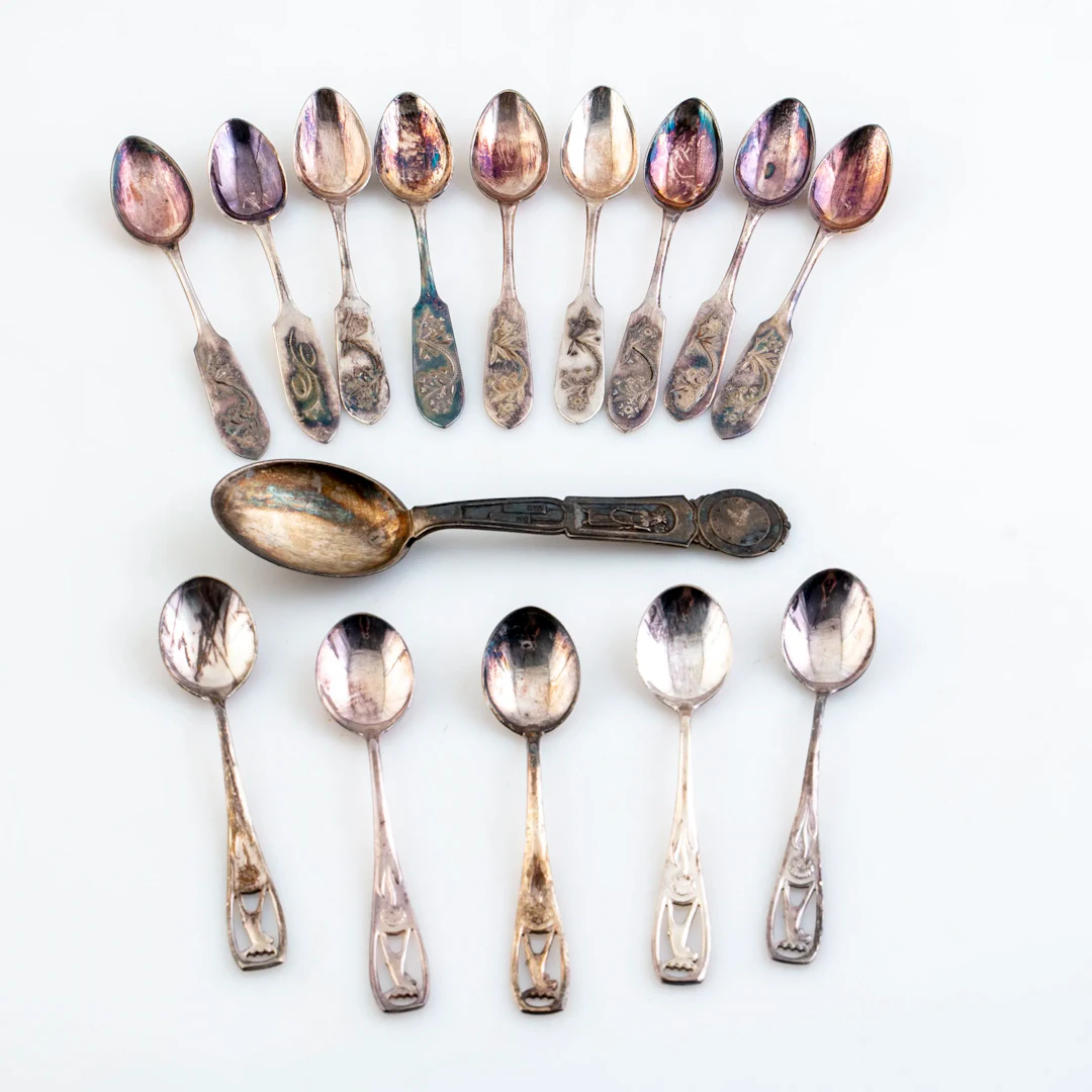 SKEDAR, 15 delar (5+9+1), silver