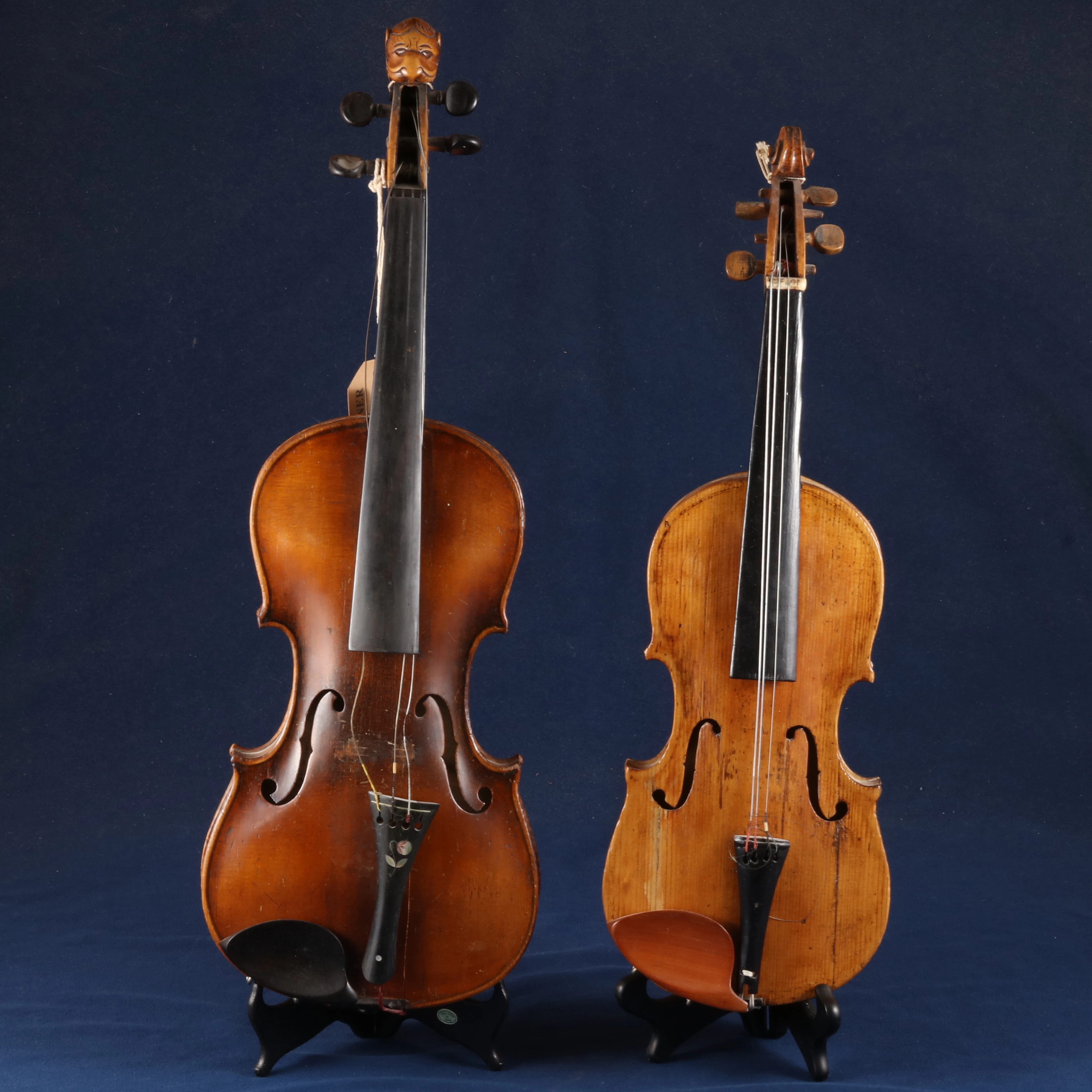 FIOLER, 2 st, 1800/1900-tal
