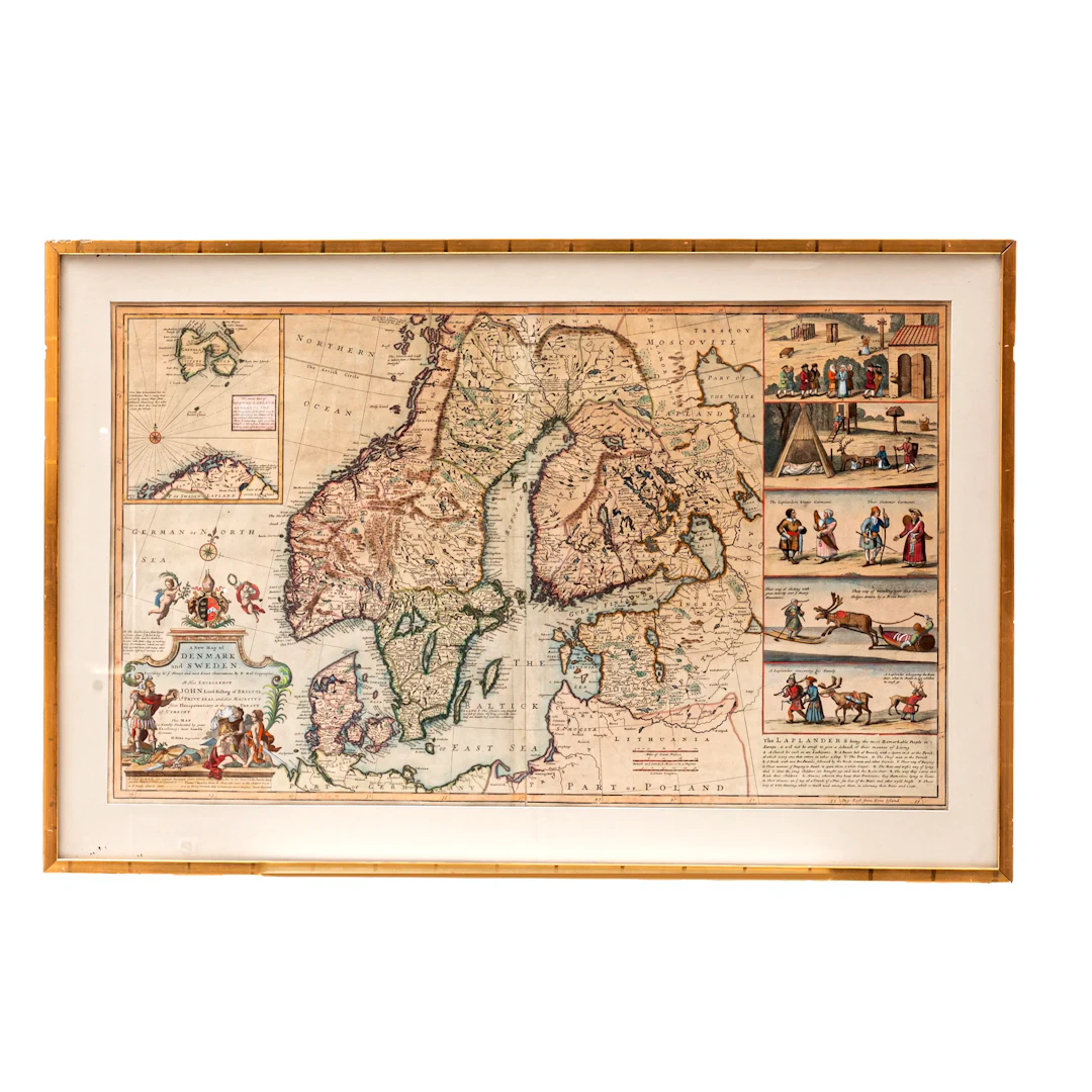 HERMAN MOLL (1654-1732), karta