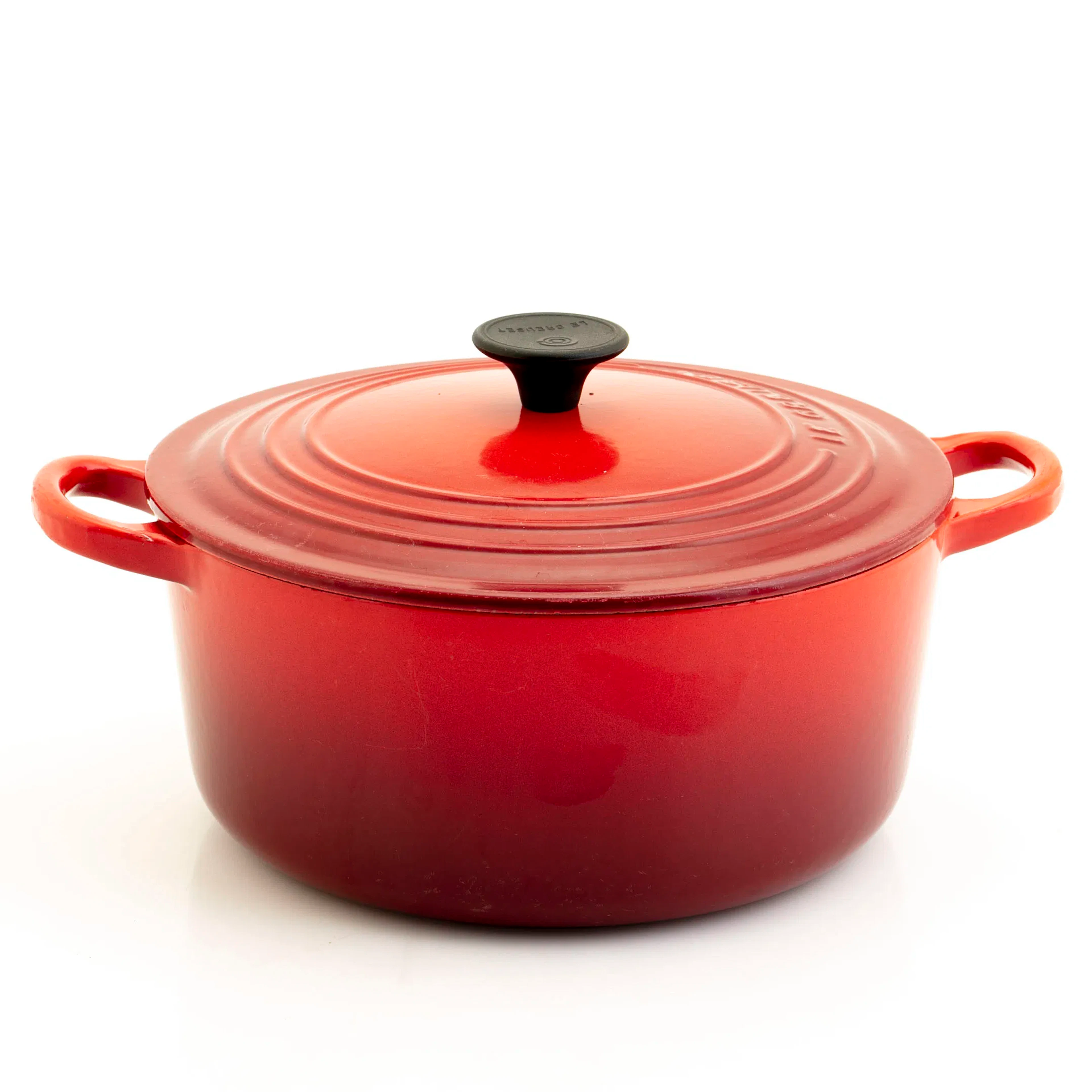 GRYTA med lock, gjutjärn, Le Creuset