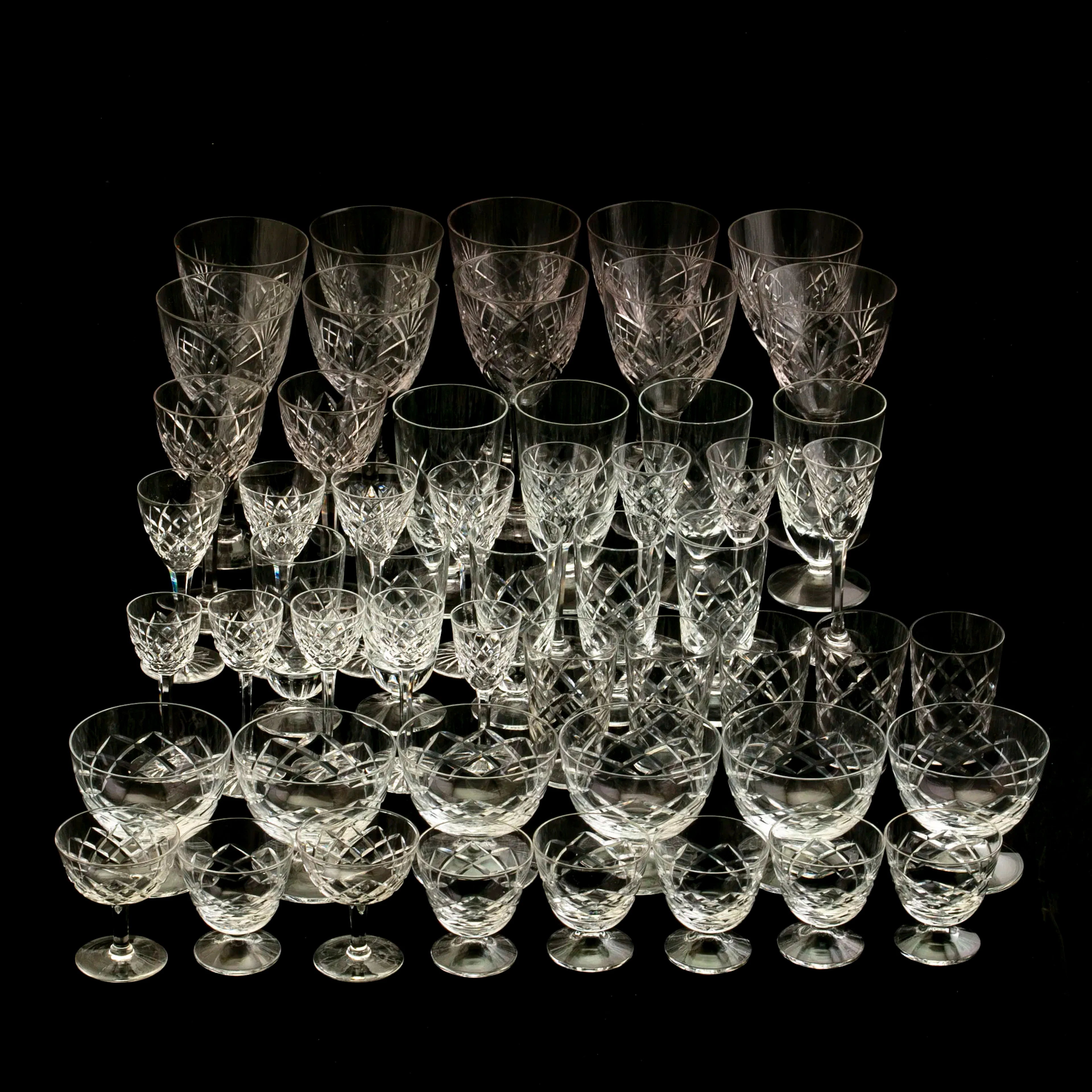 GLASSERVIS, "Helga", Kosta, 48 dlr