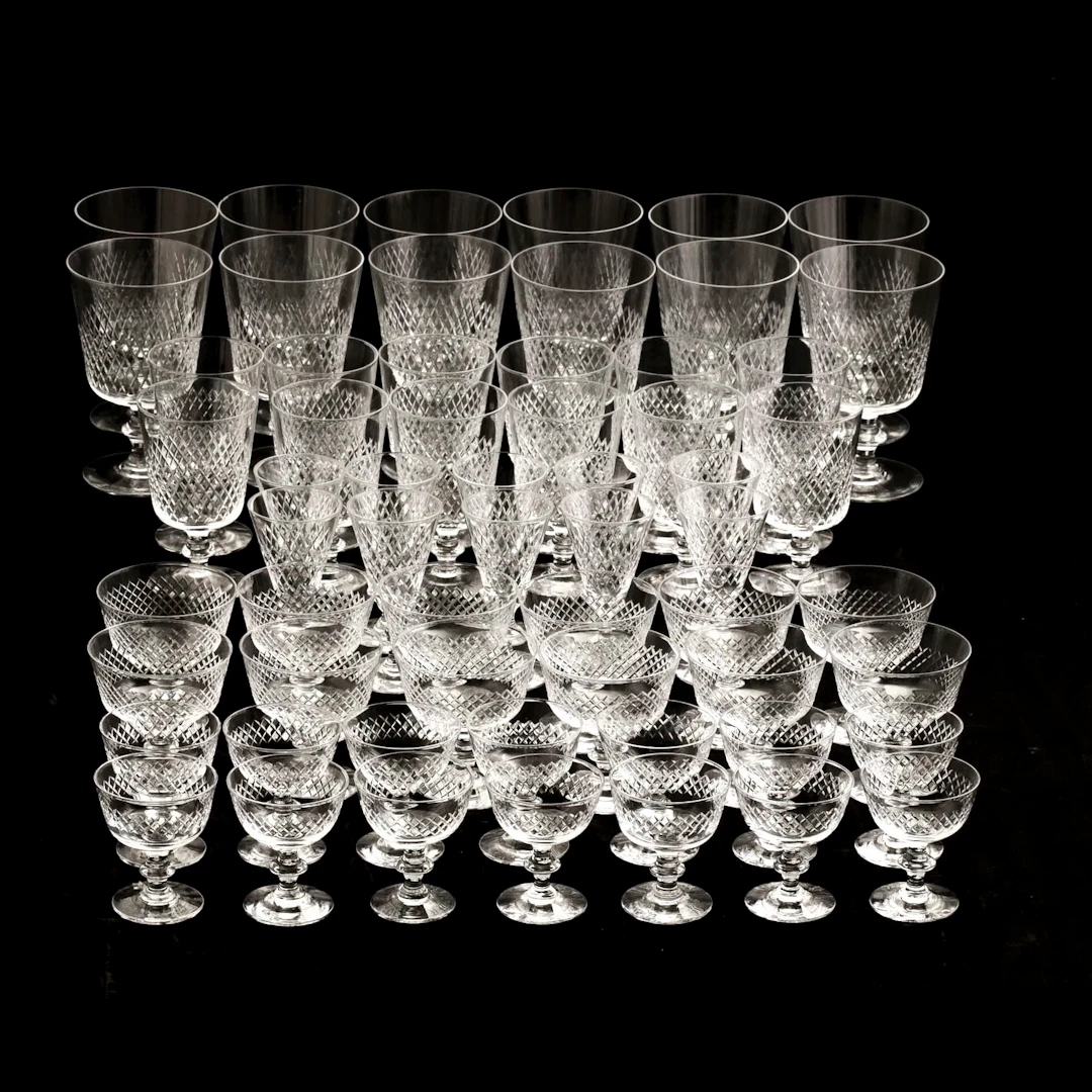 VICKE LINDSTRAND, glasservis, 60 delar