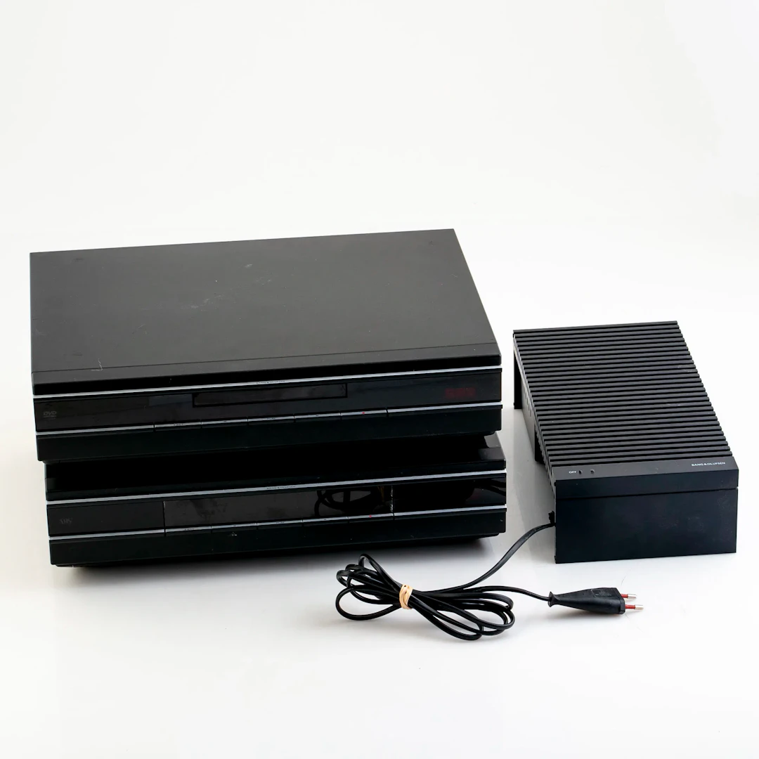 BANG & OLUFSEN, DVD, VHS & förstärkare