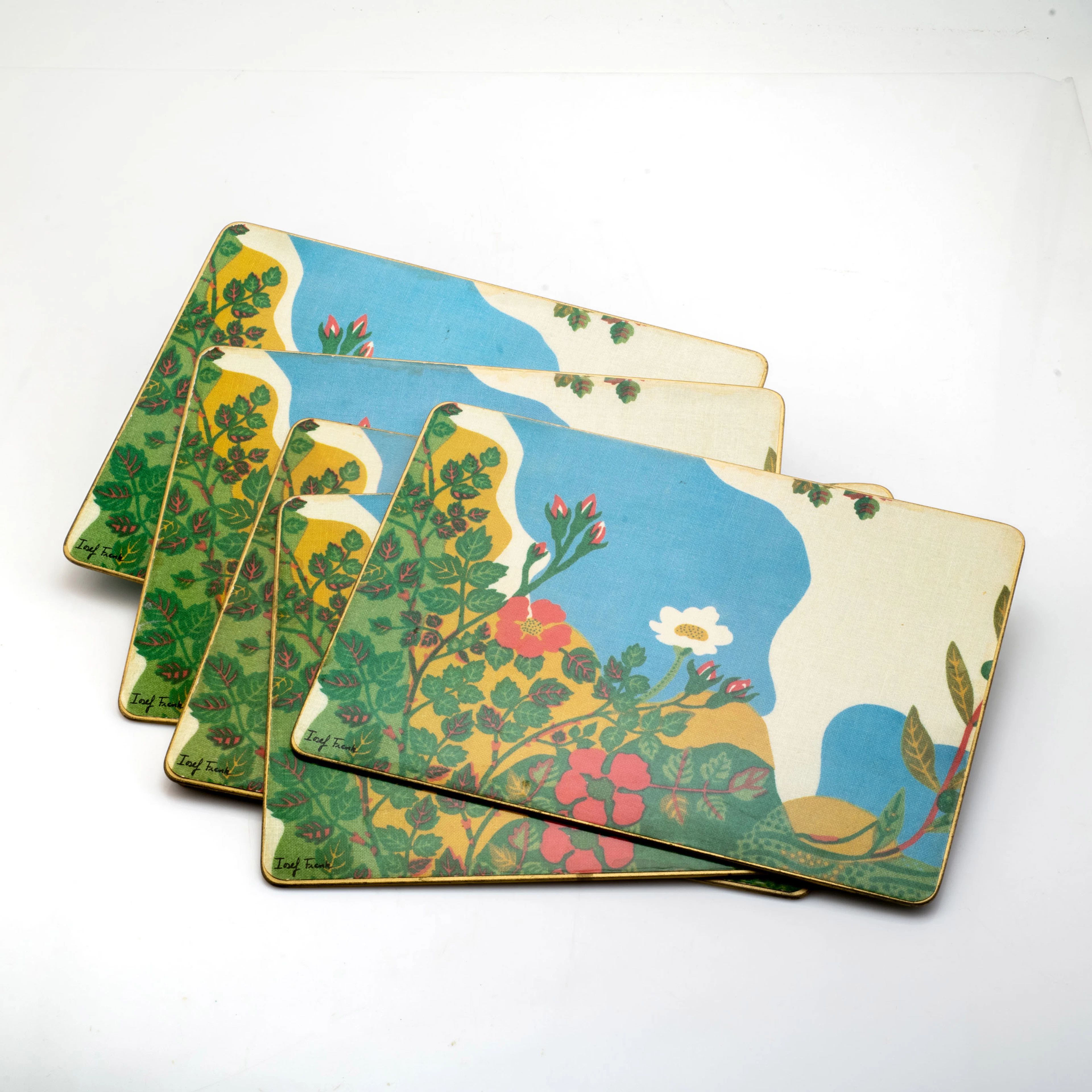 JOSEF FRANK, bordstabletter, 5 st