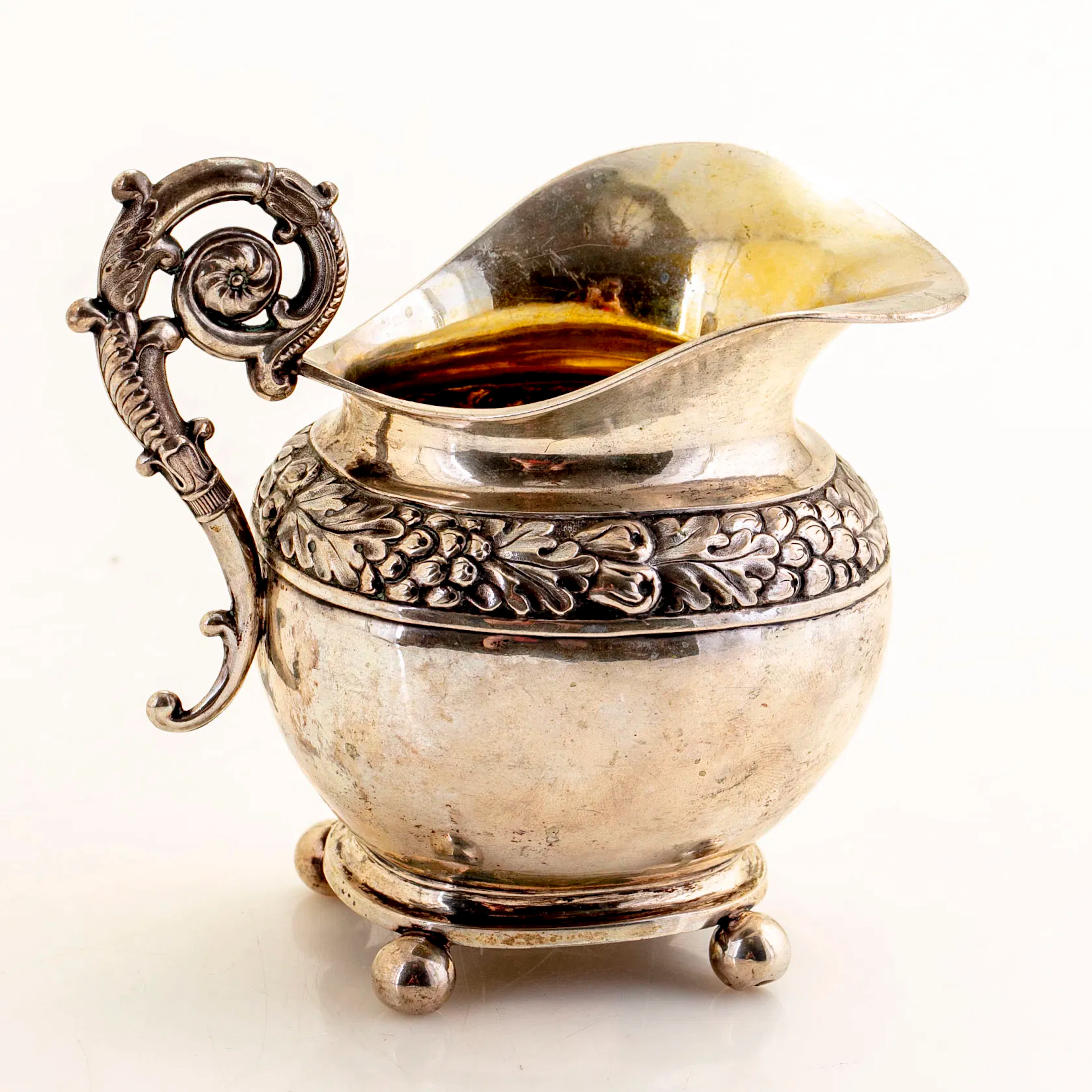 MJÖLKKANNA, silver, senempire